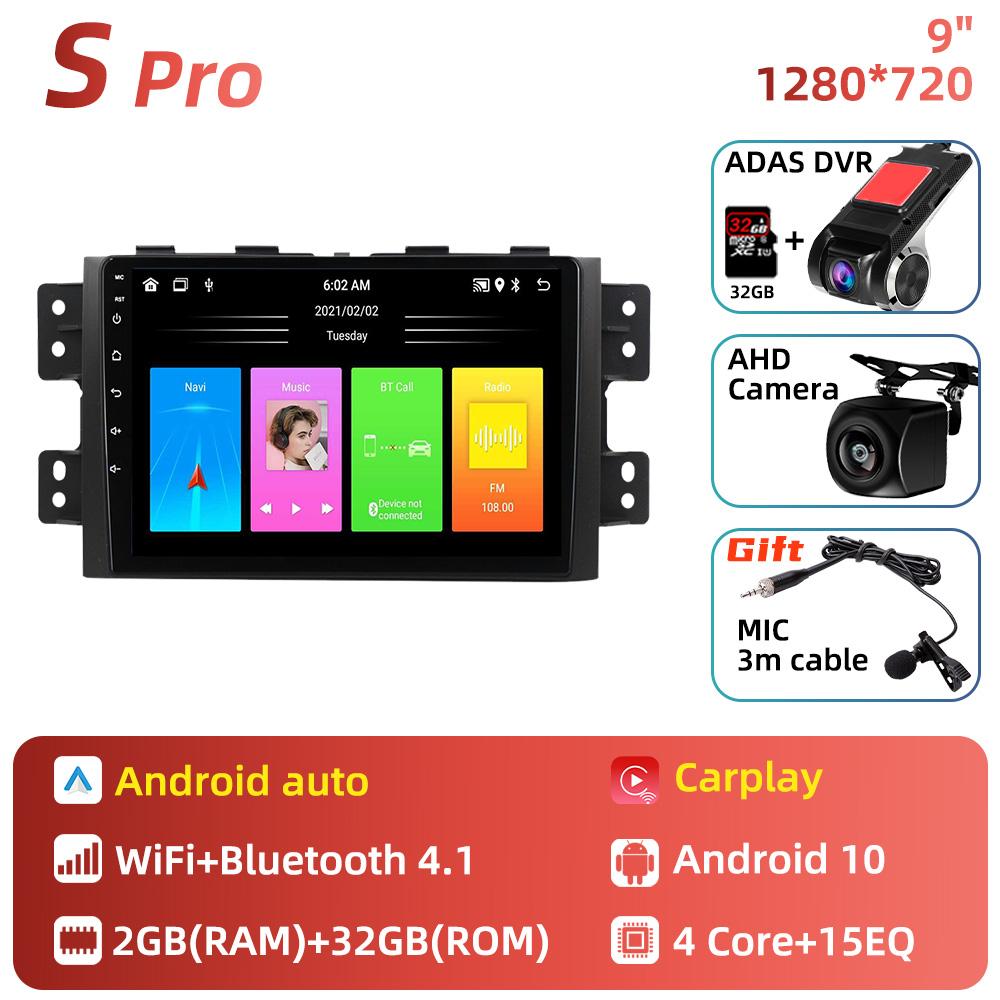 Для Kia Borrego Mohave 2008 - 2016 2 Din Android Радио Стерео Головное Устройство Авторадио GPS Навигация Carplay Авто Мультимедиа