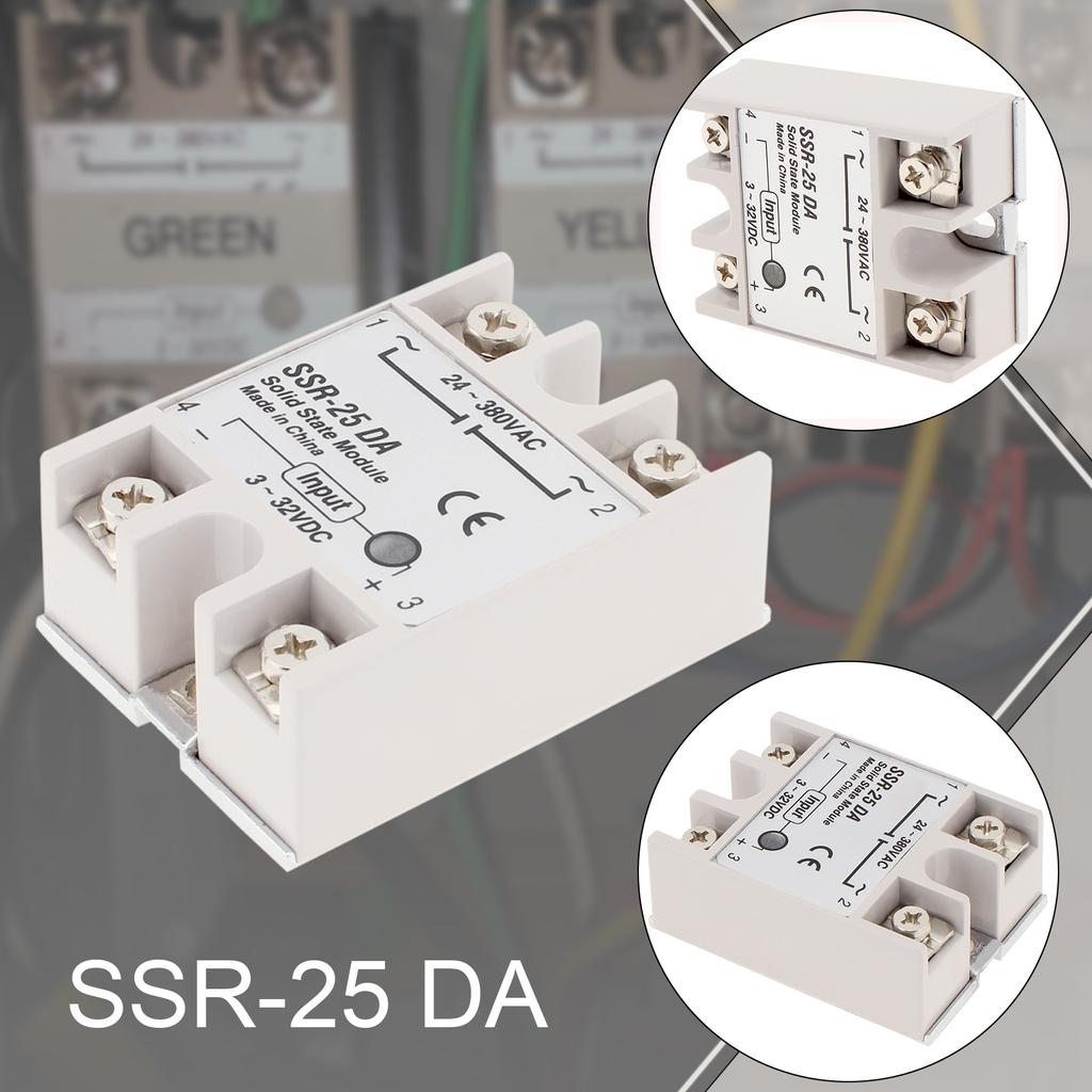 1 шт. SSR-25 DA/SSR-40 DA DC 3-32 В переменного тока 24-380 В твердотельное реле