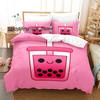 Angry Geometry Dash Bedding Collection Single Twin Full Queen King Size Bed Collection Game Bedroom Duvetcover Collections Anime With Bed Linen Col