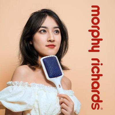 Массажер-расческа для кожи головы Morphy Richards с красным и синим светом MR2136 Штепсель CN (адаптер в комплекте)