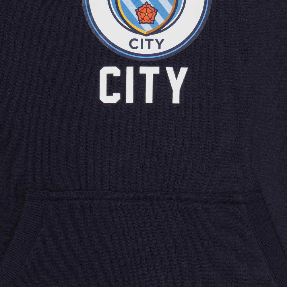 Manchester City FC Mens Graphic Fleece Hoodie