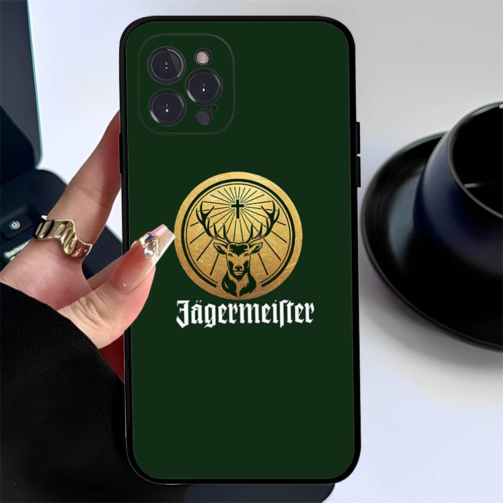 Чехол для телефона с логотипом J-Jagermeister для IPhone 16 17 Air 15 14 13 12 11 Pro Max 16E Plus Fundas