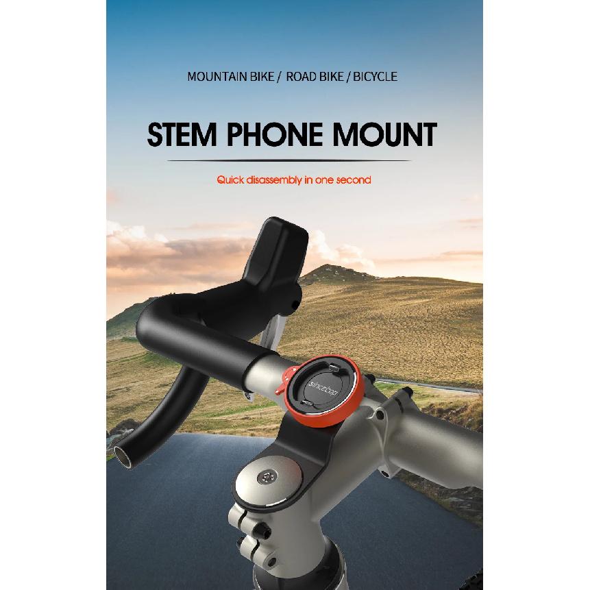 Mountain Bike Stem Phone Holder Bicycle MTB Stem Mount Stand Moto Navigator Outdoor Cycling  Smartphone for Xiaomi iPhone