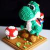 Non-Toxic Micro Building Blocks Toys Cartoon Mini Figures Yoshi Mario Diy Small Particle Blocks Game Kids Gifts