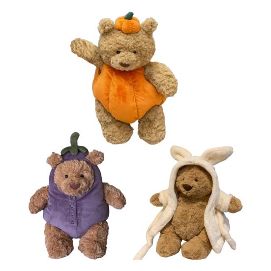 Bear Plush Doll Bartholomew Bear Adorable Stuffed Animals Festival Fun Pillow Teddy Bears for Baby