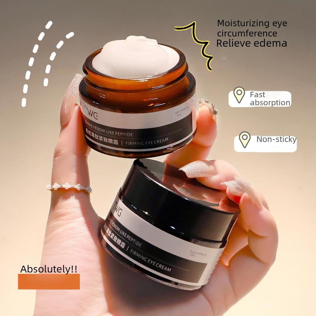 TWG Snake Venom Peptide Eye Cream: Reduces Dark Circles, Fine Lines, and Eye Bags.