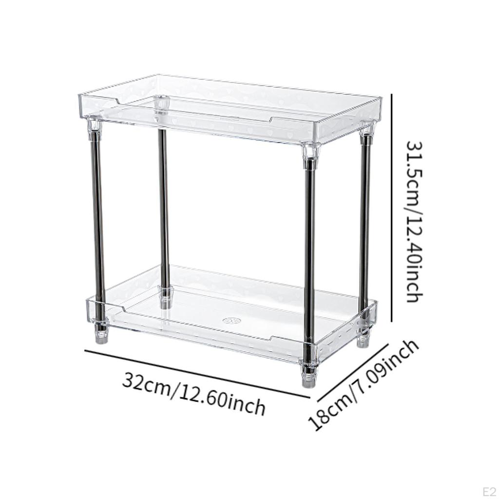 Органайзер для столешницы в ванной комнате, органайзер для косметики, напольная полка для средств по уходу за кожей