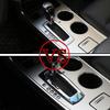 For Nissan Teana Altima 2013 2014 2015 2016 2017 LHD AT Gear Shift Knob Panel Cover Decoration Sticker Trim Interior Accessories