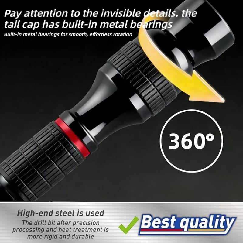 Многофункциональный набор отверток Рукоятка из алюминиевого сплава Универсальный интерфейс 6,35 мм Набор бит разного размера Длина 25 мм Набор инструментов