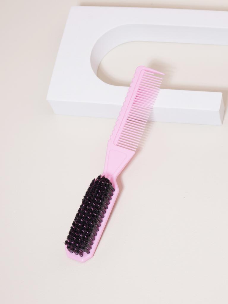 1pcs Portable Double-sided Retro Oil Brush Comb, Dual-purpose Brush for Hair Care and Beard Styling Special for Real Hair Wigs