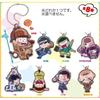Deformed Casual Acrylic Keychain Box of 8 Pita! Osomatsu-san Ver.