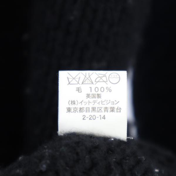 INVERALLAN Свитер с длинным рукавом из британской шерсти 40 Вязаное изделие серии Black Мужской Б/у