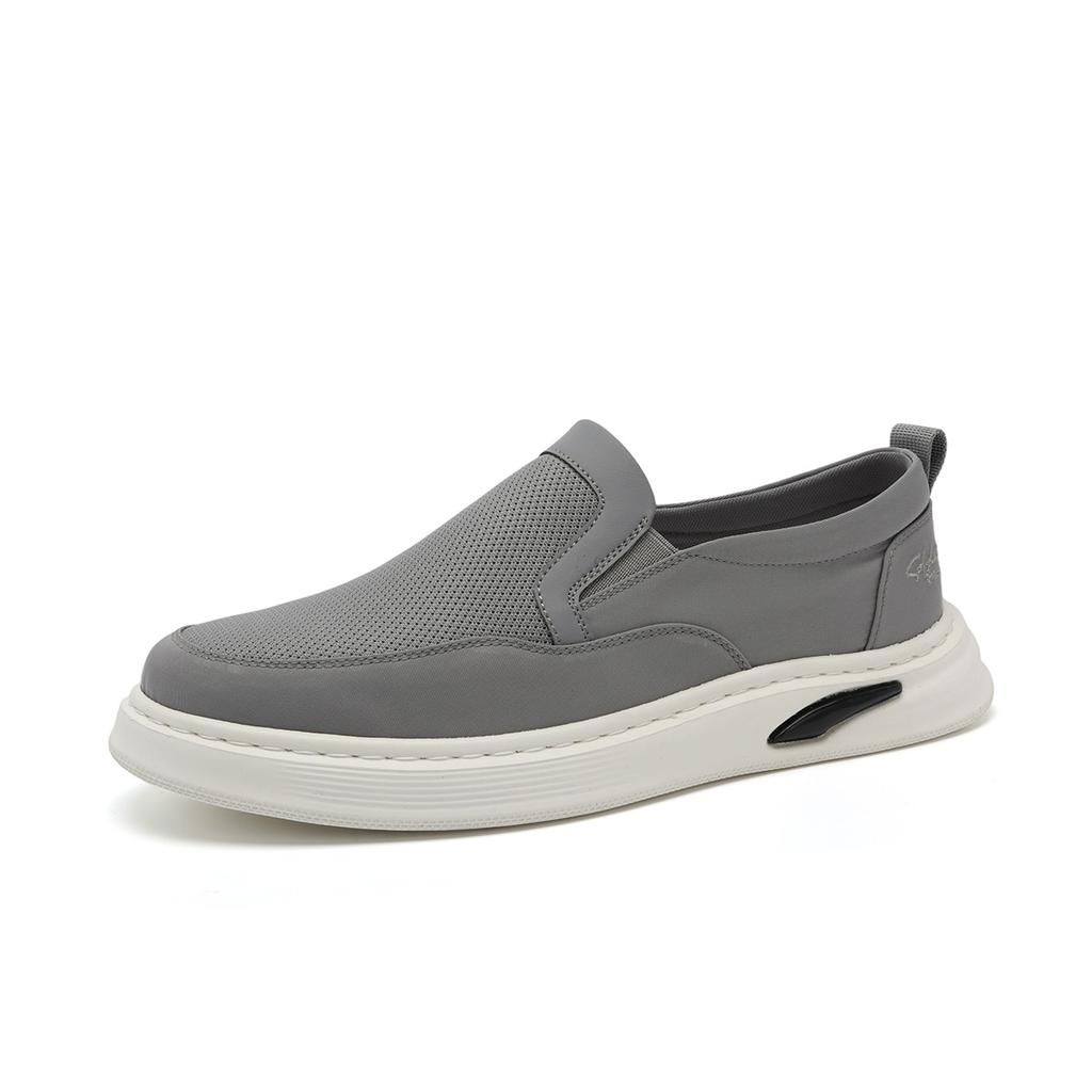 Lightweight and Versatile One Step Shoes: Comfortable Fabric Mesh Shoes for Spring and Summer, Daily Men's Casual Shoes