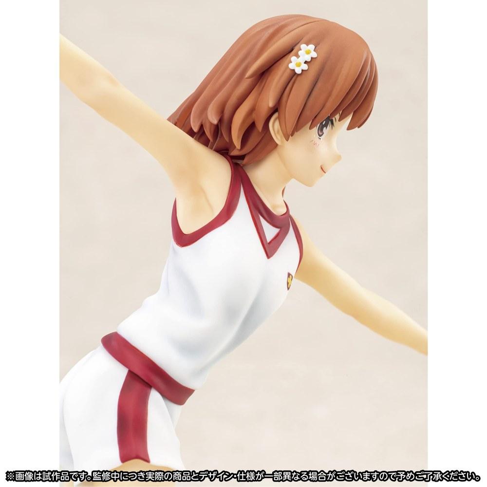 Zero-G Act Toaru Kagaku no Railgun T Микото Мисака Фигурка из ПВХ в масштабе 1/8 Большой Звездный Фестиваль Школьная форма для физкультуры средней школы Токивадай 22 см Раскрашенная Полная