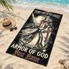 Crusaders Custom Name Beach towels also serve as bath towels summer essential a musthave for the outdoors the beach and the pool