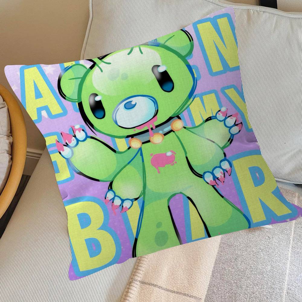 Мультяшная наволочка для подушки G-Gloomy Bear, чехол для подушки, обивка, диванная декоративная подушка, чехол для подушки для дома