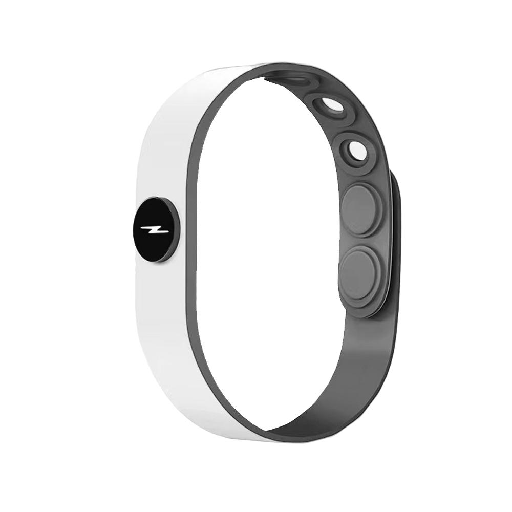 Анионный браслет Ремешок на запястье Напульсники Мода Водонепроницаемый Регулируемый Беспроводной Антистатический Силиконовый браслет