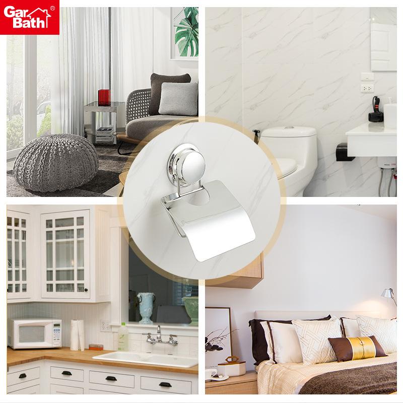 Настенная коробка для салфеток без гвоздей, рулон туалетной бумаги без перфорации для ванной комнаты, пластиковый держатель для салфеток из нержавеющей стали