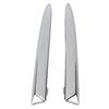Car Front Bumper Upper Molding Chrome Trim 735455041 Replacement for FIAT 500 2007‑2015 Interior Mirrors 6