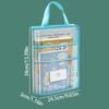 Visible Kids Document Bag A3 Large Zipper Mesh Bags Durable Stationery Organizer  Exam Papers