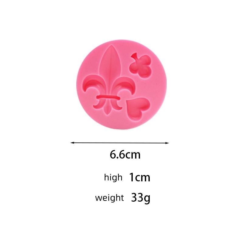 Форма для десерта Нелегко деформируется Улучшает эффект выпечки Силиконовый бестселлер Упаковка из полипропиленового пакета Тенденция Силиконовая форма для выпечки Ручная работа