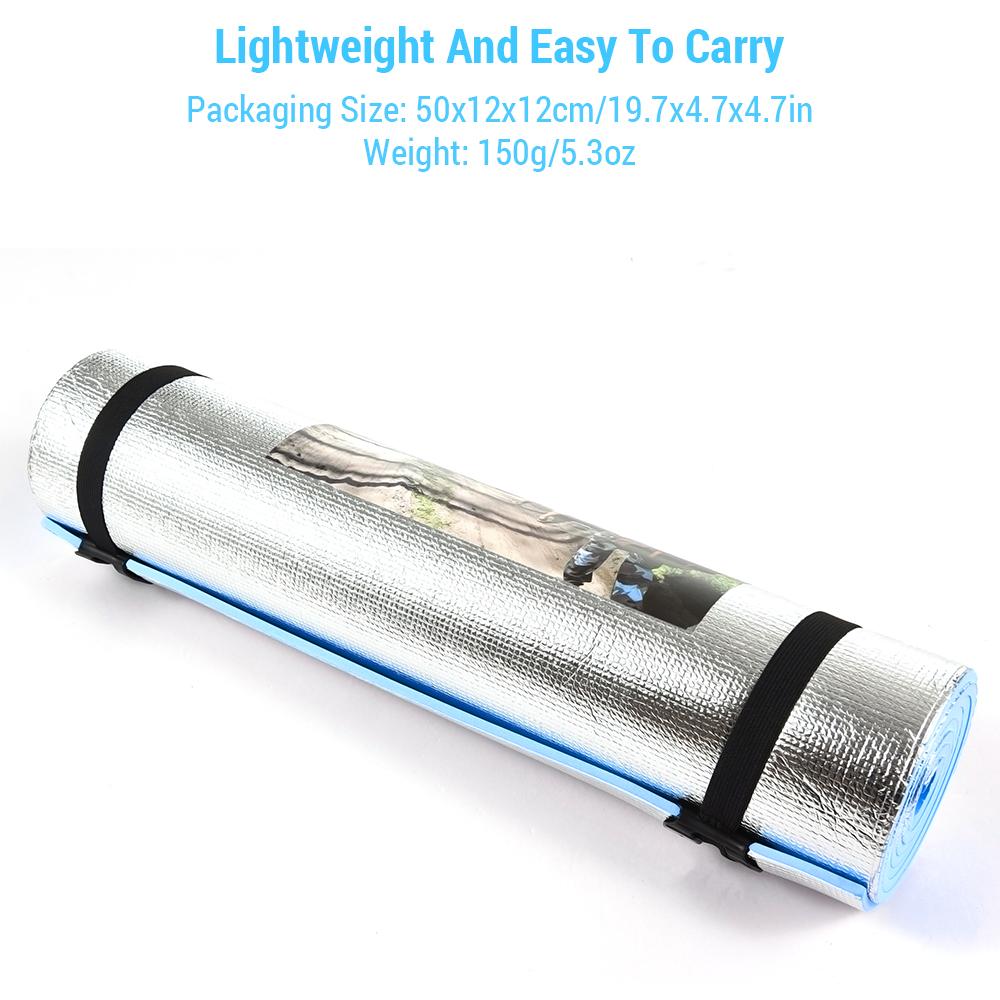 Foam Sleeping Mats for Camping Lightweight  Comfortable Sleep Mat with Anti Slip Texture for Hiking Picnics and Outdoor