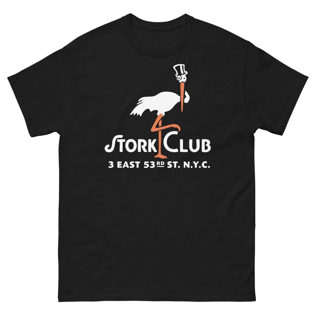 Stork Club NYC Black Graphic T Shirt Unisex classic tee