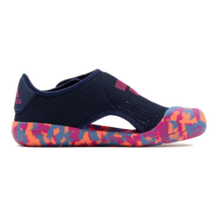 adidas Altaventure Спортивные пляжные сандалии нескользящие с амортизацией износостойкие детские сине-черные Kids' H06430