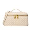 Trendy Hand-Woven Women'S Bags New Summer Box Bags Lunch Box Bags Portable Shoulder Messenger Bags