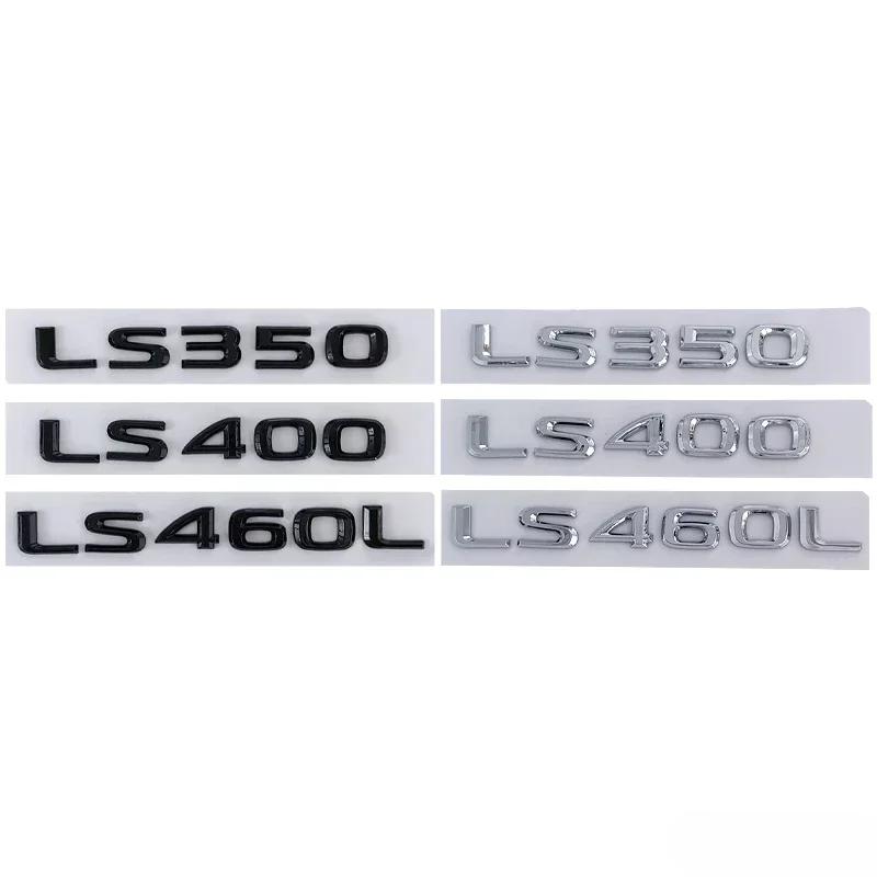 3D ABS Car Body Side Emblem Rear Trunk Badge Decal for Lexus LS350 LS400 LS460L Exterior Decoration