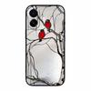 3D Тисненый Чехол Для iphone 17 2025 Чехол Для Телефона Coque Цветы Черный Силикон Мягкая Задняя Крышка Для iphone 17 5G Чехол 6.3" Funda Оболочка