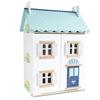 Maison De Poupée - LE TOY VAN - BlueBelle - Bois Durable - Meubles Inclus - Pour Enfants À Partir De 3 Ans