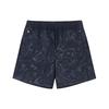 Champion Series All Over Print Mid Waist Straight Leg Casual Shorts Men Shorts Night-Sea-Black 152330505-3