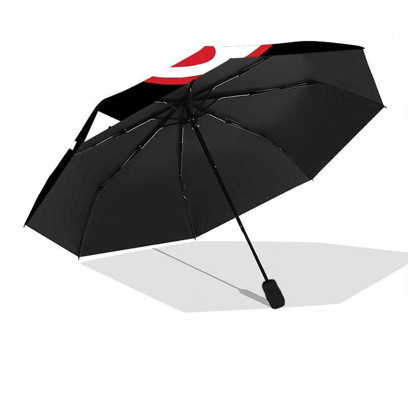 Holden Lion Logo Compact Travel Automatic Umbrella Sturdy 8-Rib Shaft Foldable Design All-Season Umbrella for Travel Elegant Umbrella