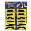 12pcs Prank Trick Funny Costume Mustache Visible Pirate Party Mustache Cosplay Fake Moustache  Gift