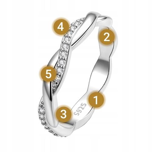 Interlaced Ring Pr 925