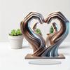 Heart Hand Figurine Love Gesture Statue Present Loving Sculpture Ornament for Indoor Home