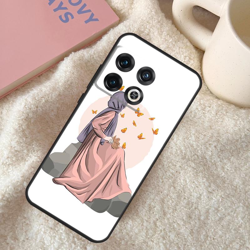 Мусульманский Исламский Арабский Хиджаб Чехол для Девушки Для Oneplus 8T 9RT 10T 8 9 11 10 Pro Oneplus Nord CE 2 Lite Ace N10 N20 N100 N200 Чехол