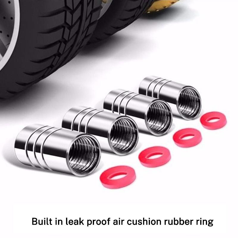 KTDJ9 4Pcs Car Accessories Car Tire Valve Cover Wheel Protection Dust Caps For Skoda VRS VII Octavia A2 A5 2 Superb Kodiaq Rapid Fabia