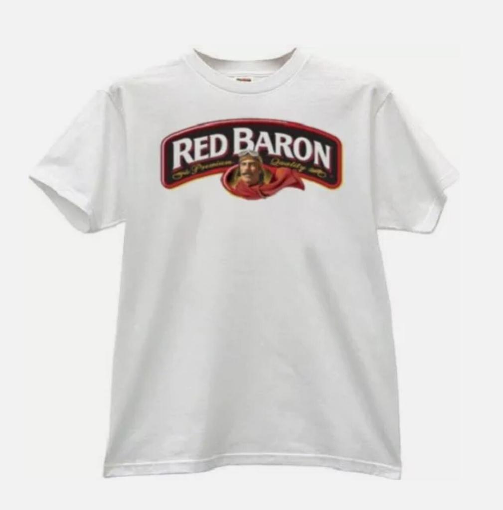 Футболка с изображением замороженной пиццы Red Baron