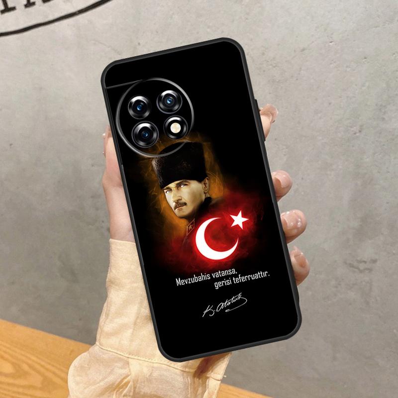 Турция Турецкий Флаг Чехол Для OnePlus Nord 5 CE 2 3 4 Lite N20 N30 OnePlus 15 13 12 11 13T 10T 12R 13R 15R Обложка