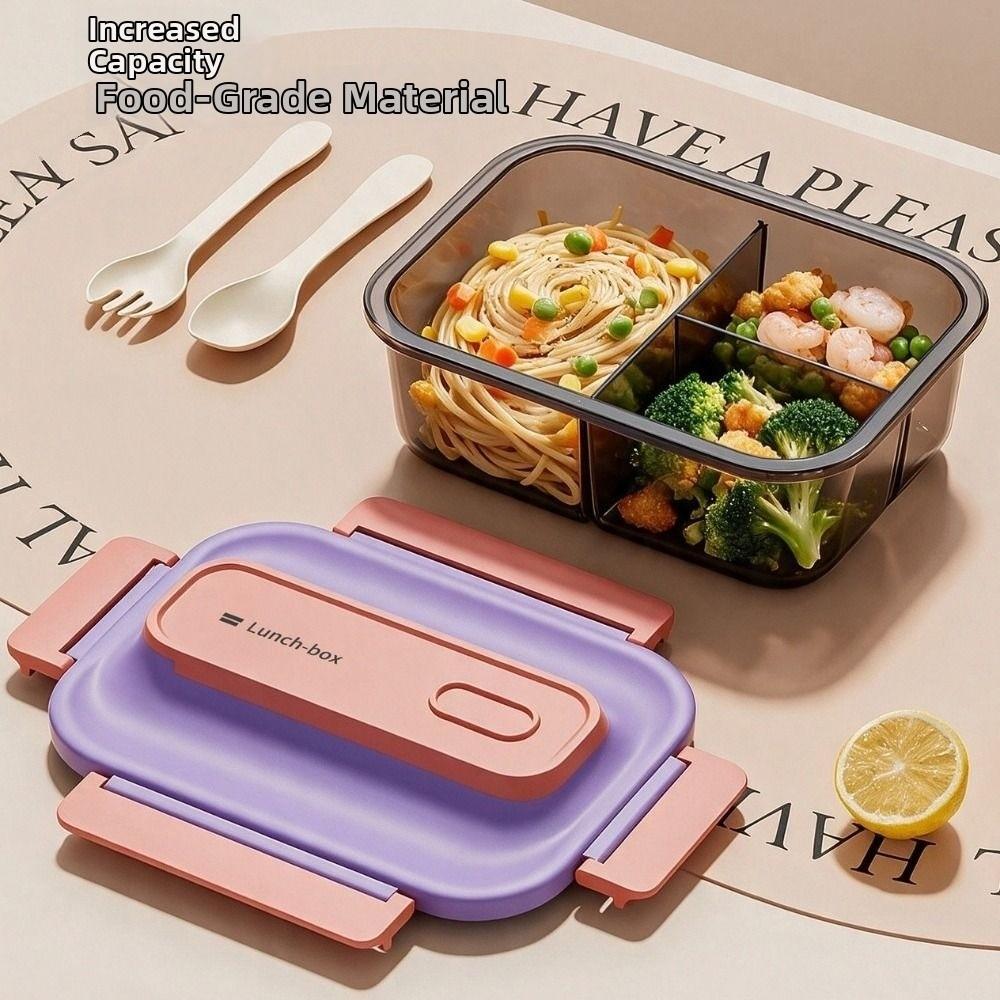 Sealed Divided Lunch Box Leak-proof Fruit Food Boxes Food Storage Container Outdoor Activities