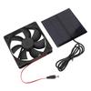 Солнечный вытяжной вентилятор 9 В 12 Вт портативный с солнечной панелью для сарая курятника теплицы кухни