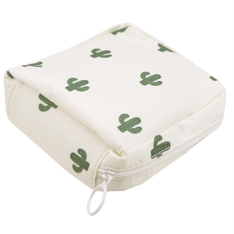 Женская маленькая косметичка, набор на молнии для девочек, мини-гигиенические салфетки, сумки для макияжа, помады, дорожные наушники, органайзер для монет, сумки