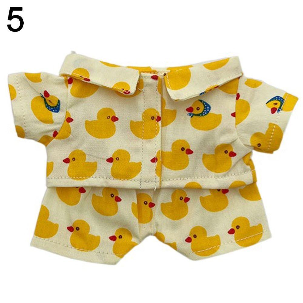 Outfit Cotton Stuffed Mini Clothes Doll Shirt 20cm Doll Clothes Doll Undercoat Firut Sleep Clothes