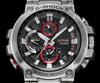 Casio Мужские кварцевые часы из нержавеющей стали MTG-B1000D-1APRT, водонепроницаемые до 200 м, ударопрочные