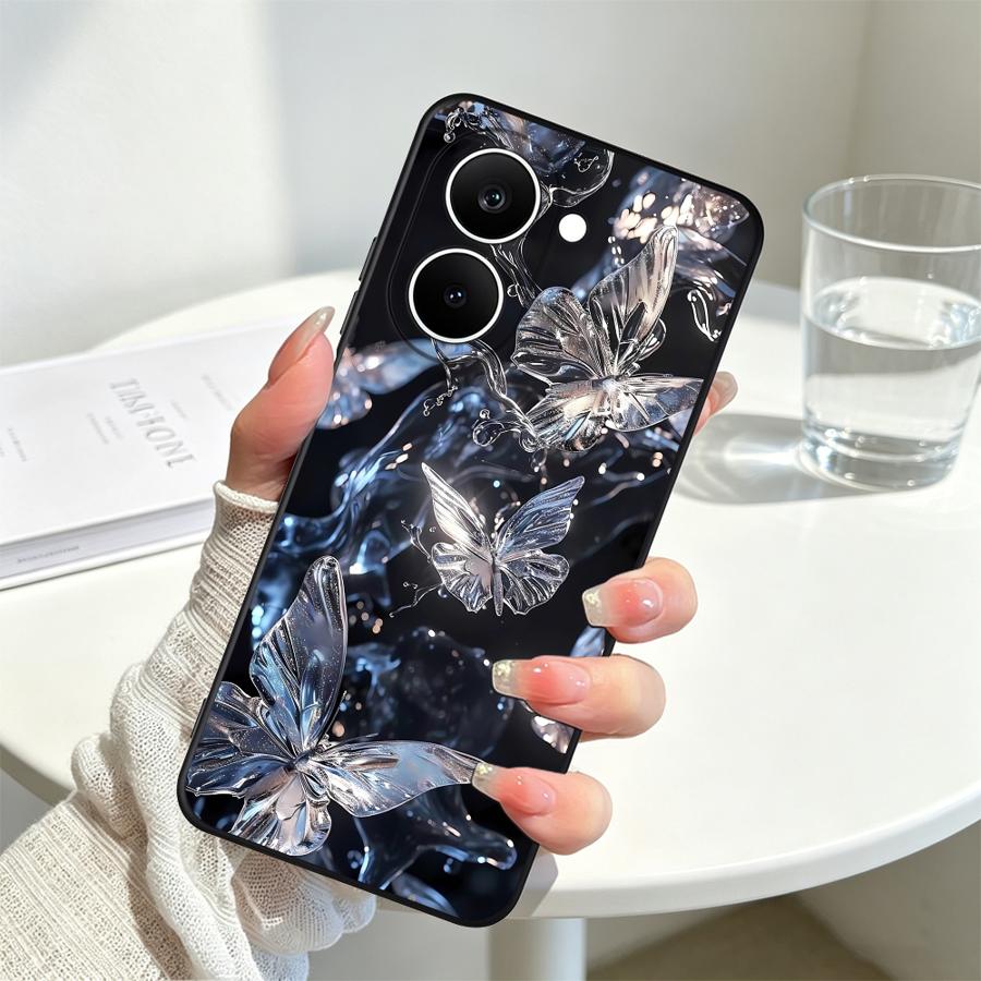 Phone Cover Case for Xiaomi Poco X8 Pro M5 C50 F3 C61 M3 M4 M7 F1 C75 X3 X4 X5 X7 C71 C85 F8 Aqua Gold Agate