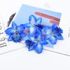 10/20pcs Artificial Flower Plants Butterfly Orchid Flowers Wall Wedding Home Room Decor Bridal Accessories Clearance Wreath prop