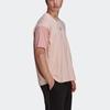 adidas Футболки Унисекс Розовые С круглым вырезом Средняя прямая посадка HU0121