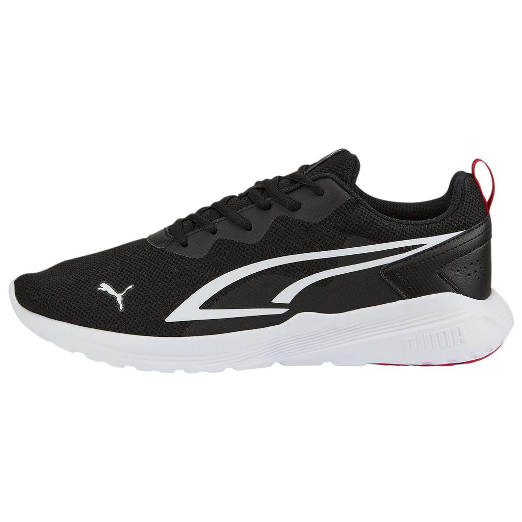 Puma All-Day Active Black White Red Unisex Sneakers 386269-03